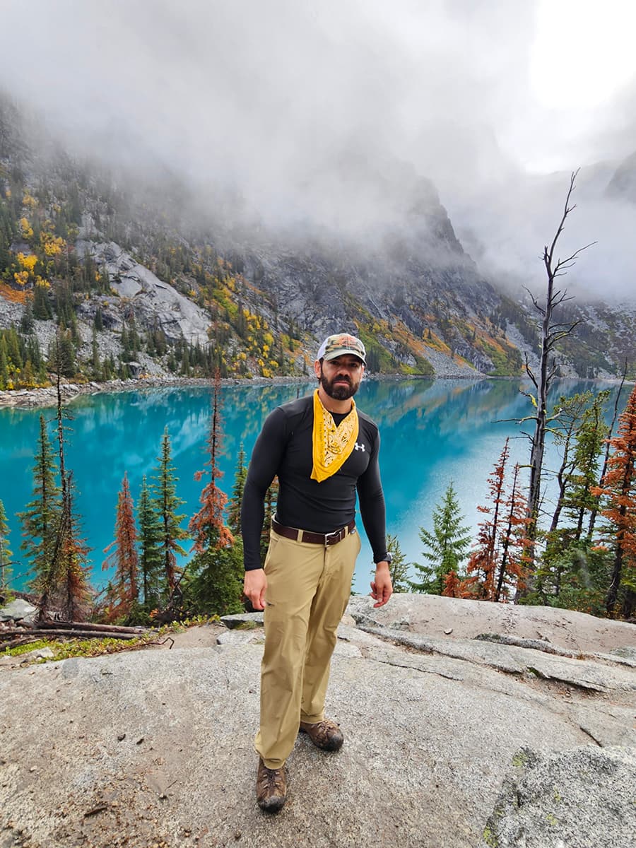 Dave outdoors